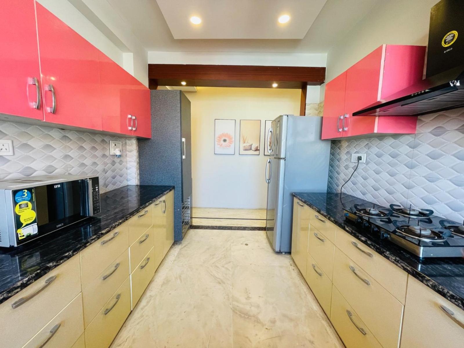 Bedchambers Serviced Apartments, Sector 38 คูร์เคาน์ ภายนอก รูปภาพ